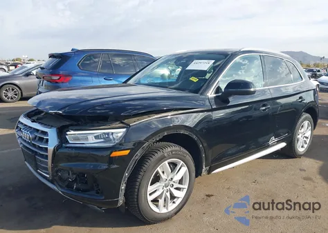 2020 Audi Q5 Premium 45 Tfsi Quattro S Tronic из США, поврежденный, VIN WA1ANAFY0L2038873